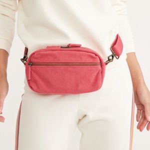 NWT Marine Layer Corduroy Fanny/Crossbody bag w/ two different straps